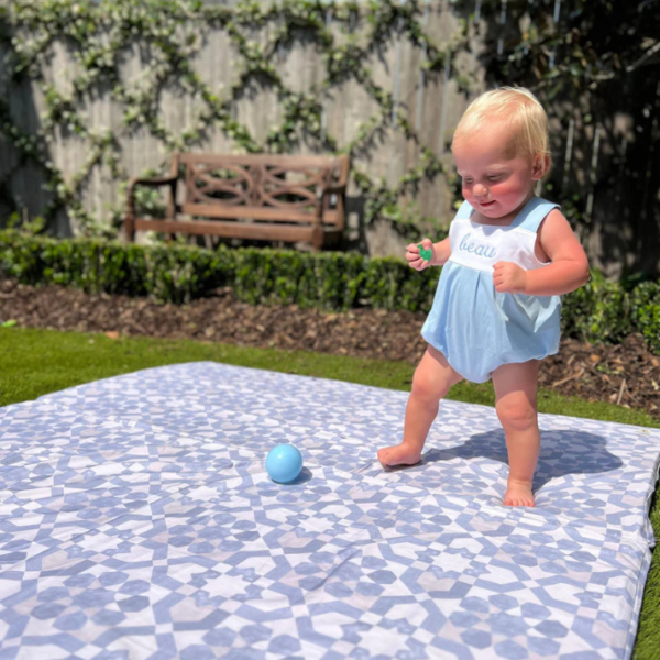 Blue Tile Play Mat - Image 7